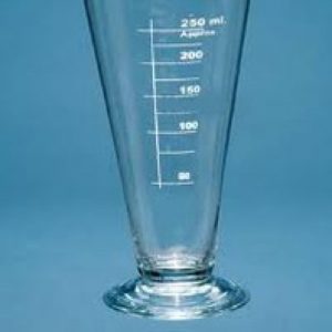 Conical Urine Test Glass Graduated